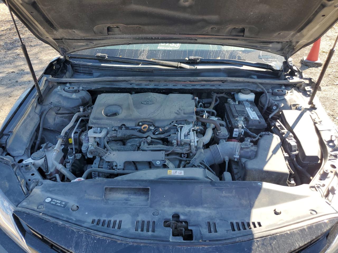 2020 Toyota Camry VIN 4T1F11AK2LU393540 Copart auction photo, side / front end damage thumbnail 11