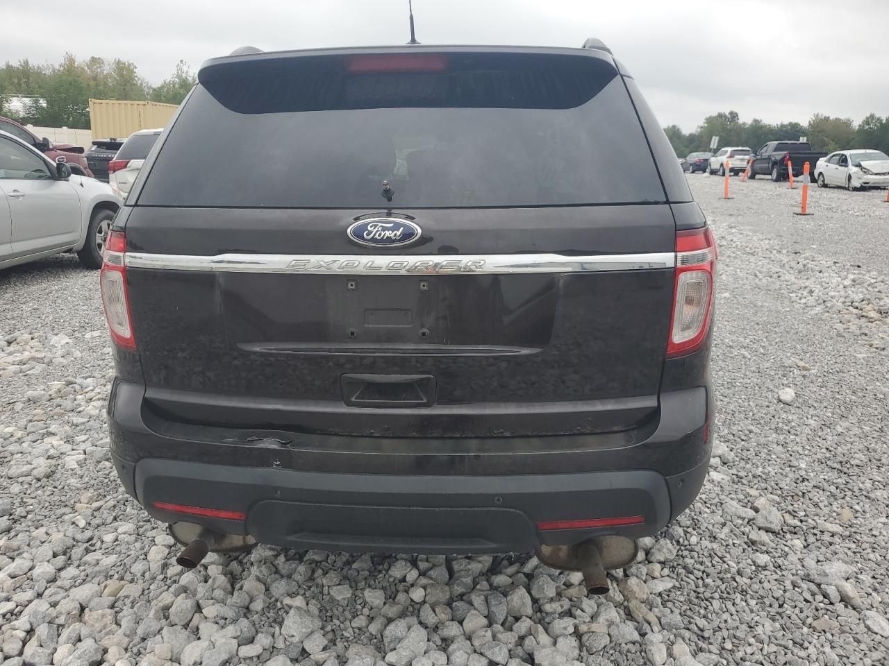 2013 Ford Explorer VIN 1FM5K7D81DGC43799 Copart auction photo, front end / side damage thumbnail 6