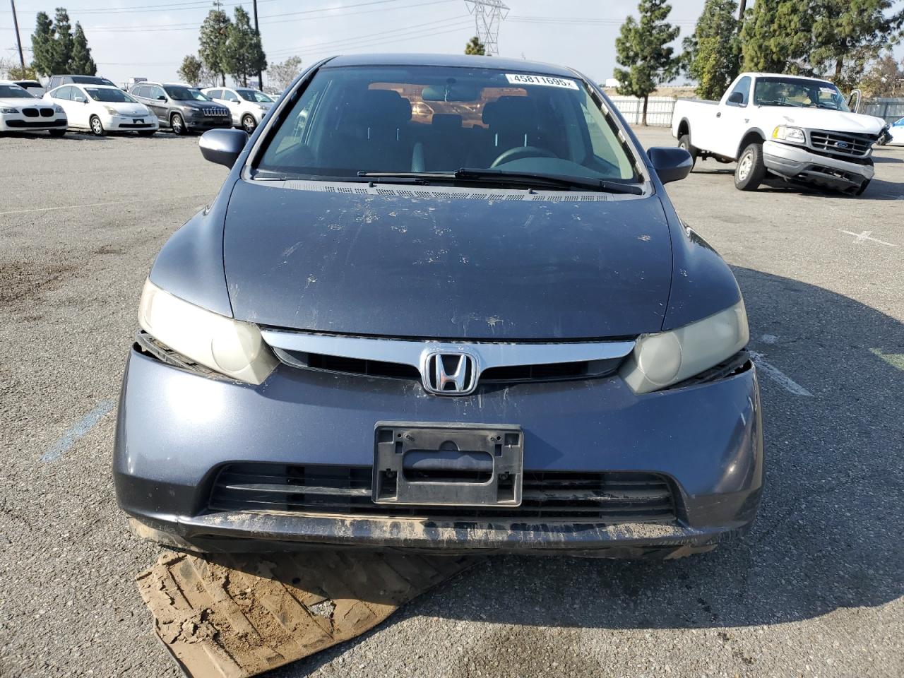 2006 Honda Civic VIN JHMFA36246S005229 Copart auction photo, front end / side damage thumbnail 5