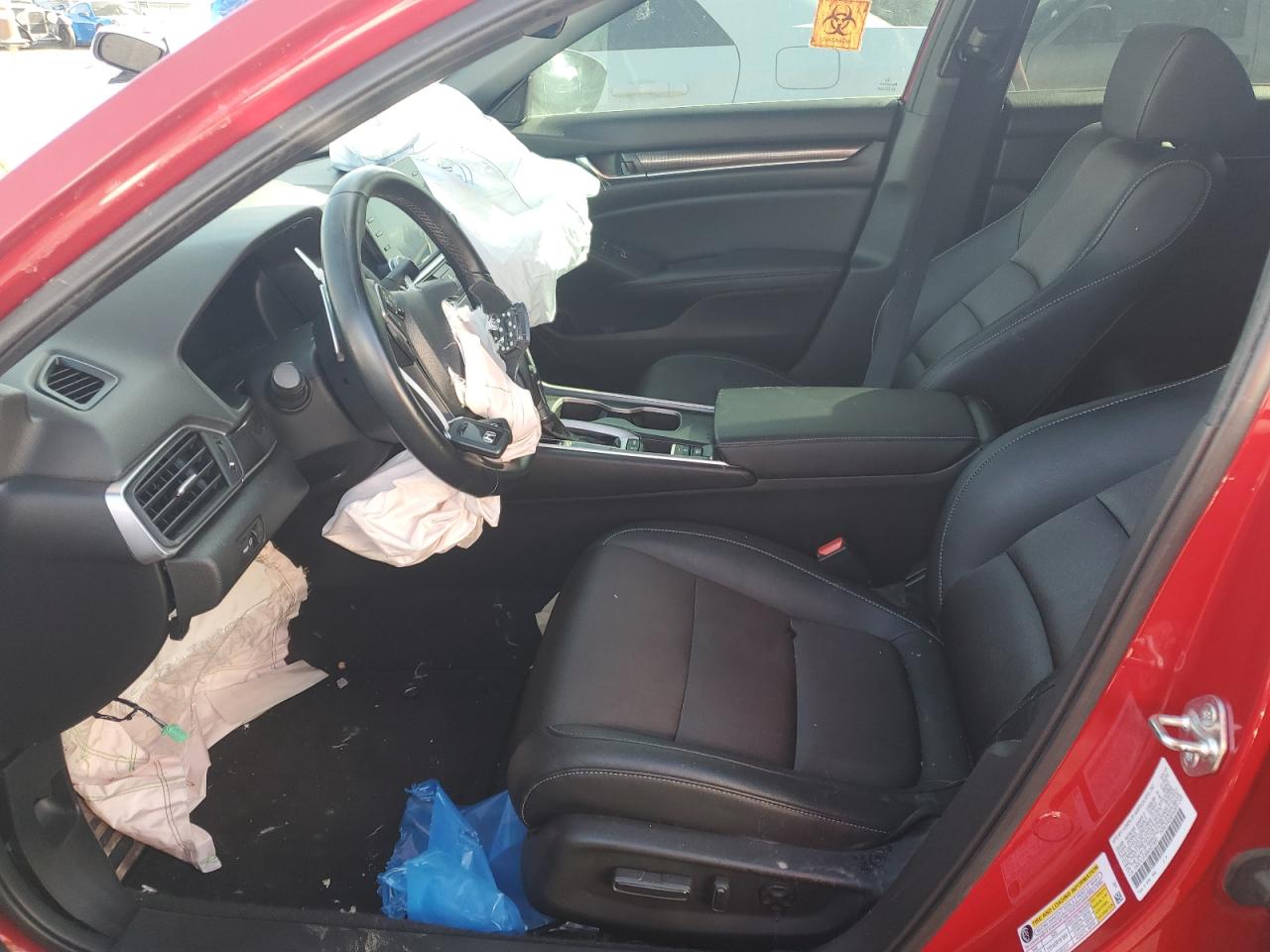 2019 Honda Accord VIN 1HGCV1F30KA073857 Copart auction photo, all over / vandalism damage thumbnail 7