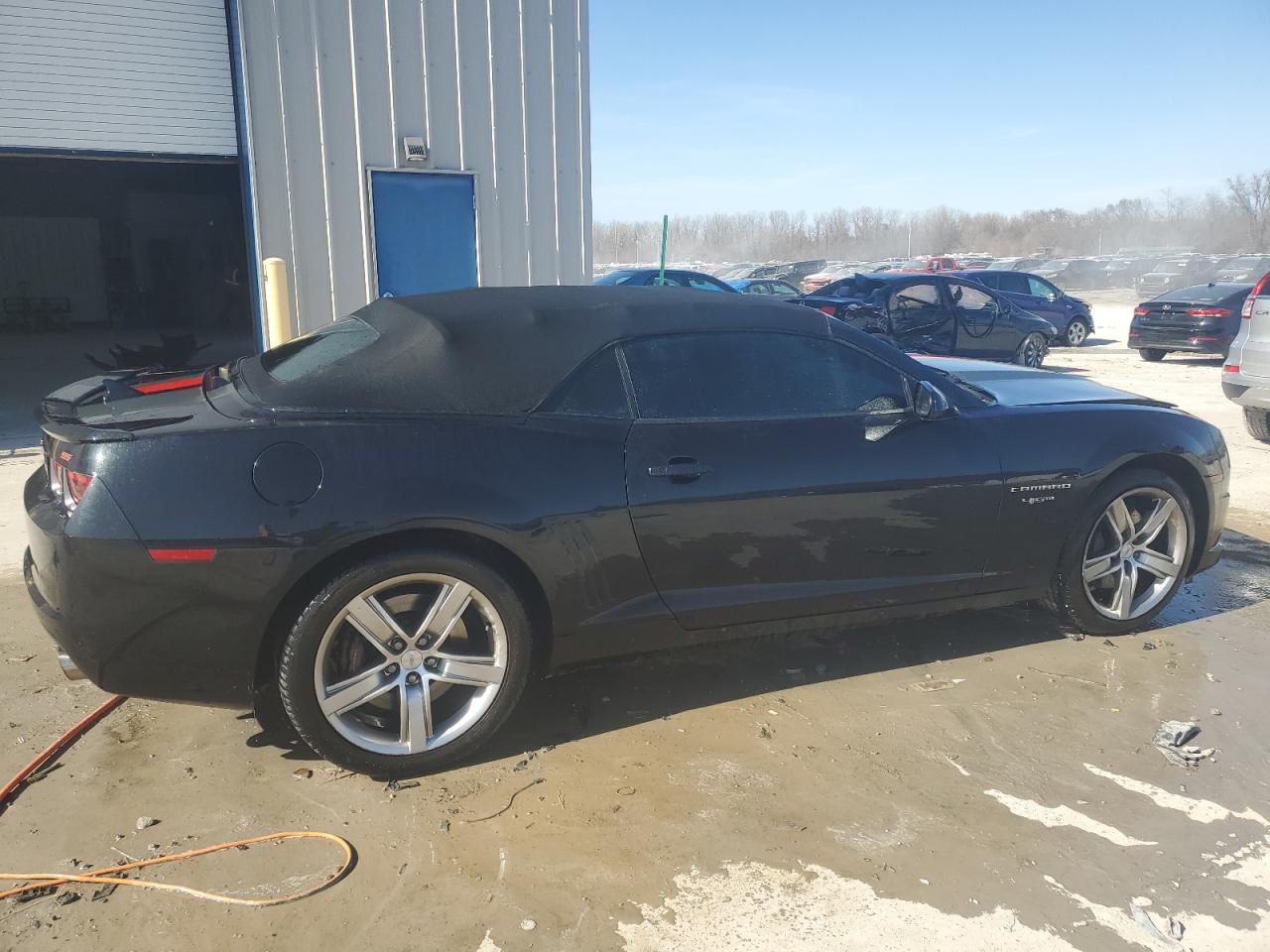 2012 Chevrolet Camaro VIN 2G1FK3DJ4C9122565 Copart auction photo, front end / side damage thumbnail 3