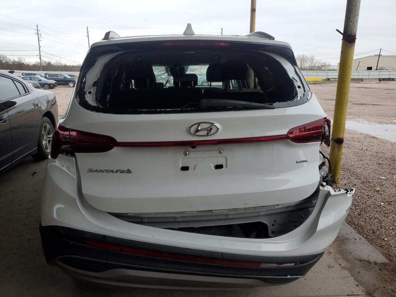 2023 Hyundai Santa Fe VIN 5NMS2DAJ3PH598564 Copart auction photo, all over damage thumbnail 6