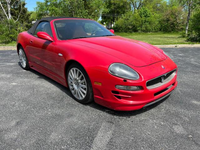 2002 Maserati Spyder VIN ZAMBB18A920006027 - Copart auction photo