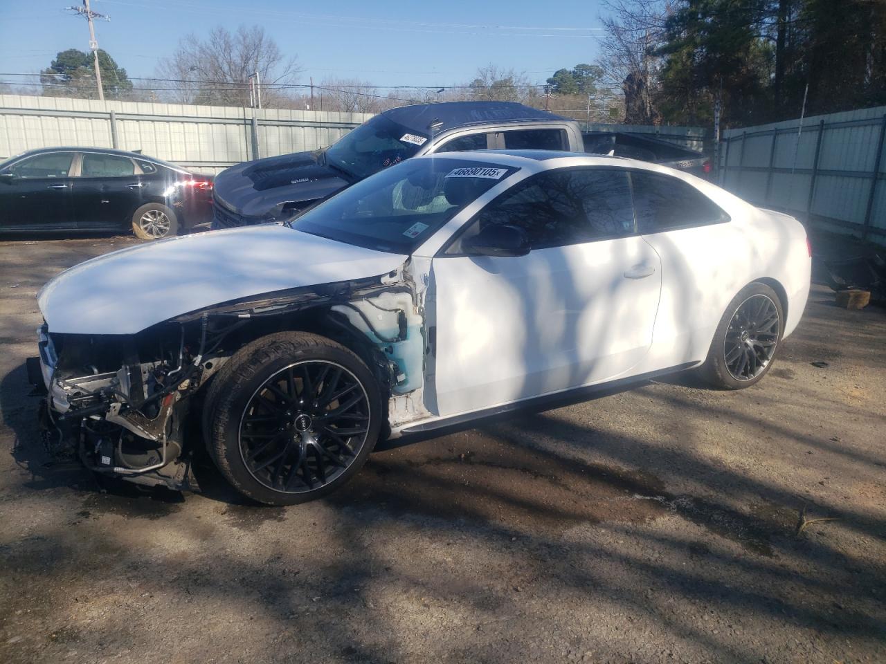 2017 Audi A5 VIN WAUD2AFR8HA000967