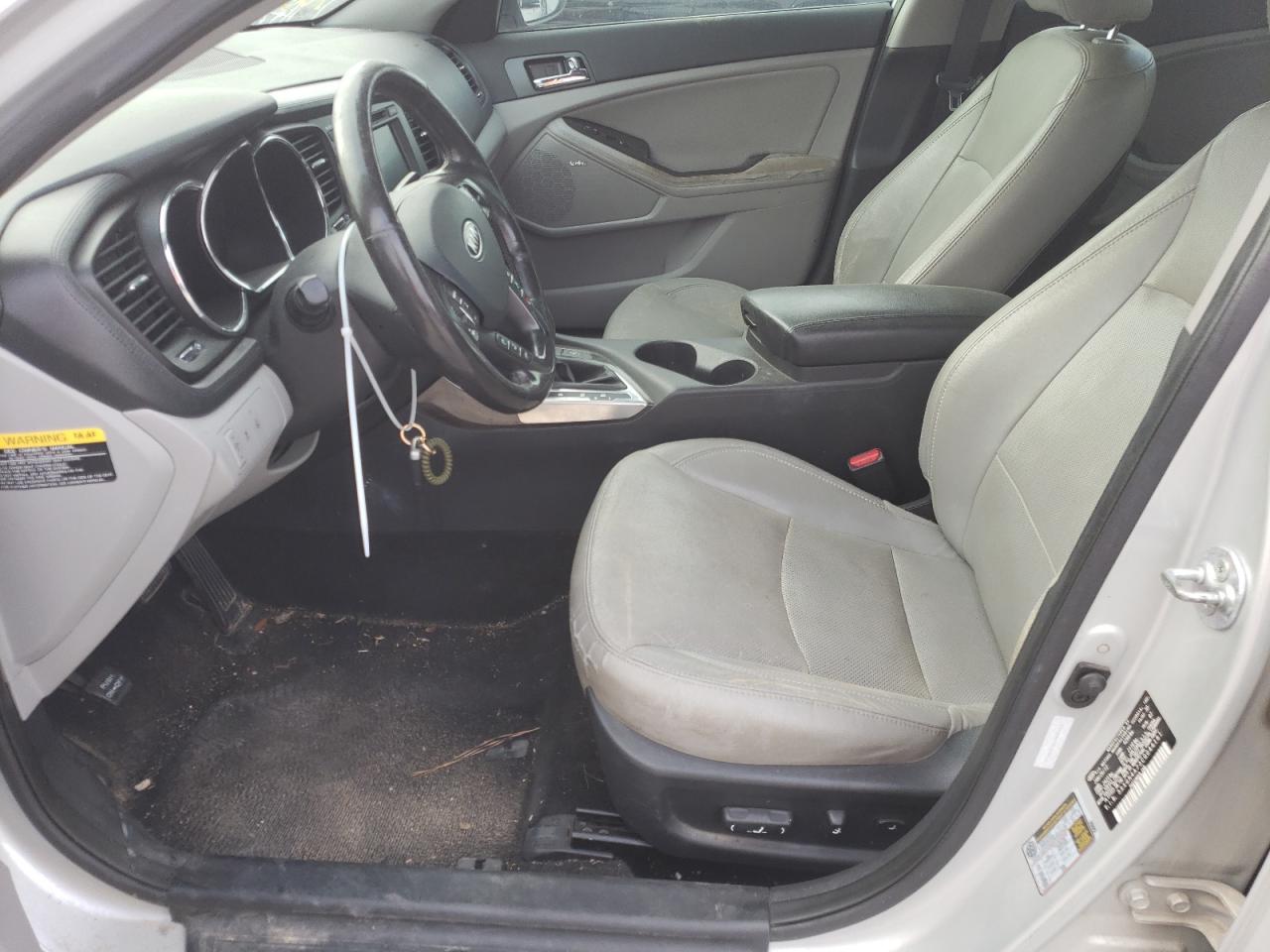 2012 KIA Optima VIN 5XXGN4A73CG044161 Copart auction photo, front end damage thumbnail 7
