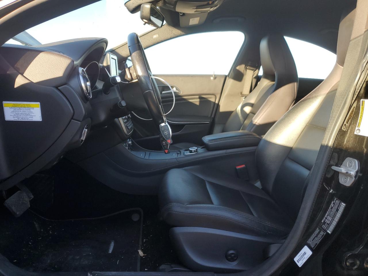 2014 Mercedes-Benz CLA-klasse VIN WDDSJ4EB8EN025686 Copart auction photo, normal wear damage thumbnail 7