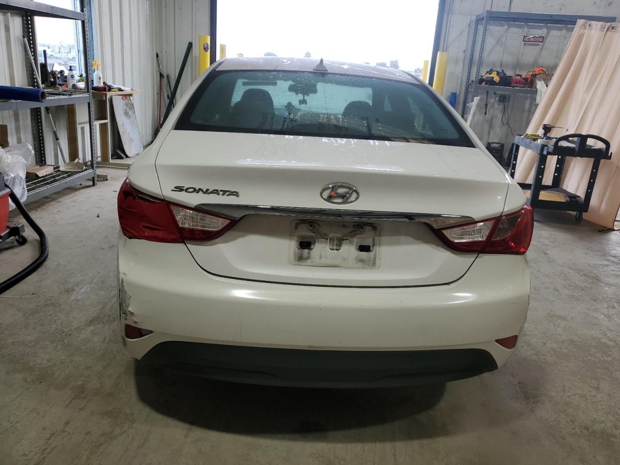 2014 Hyundai Sonata VIN 5NPEB4AC6EH862102 Copart auction photo, all over damage thumbnail 6