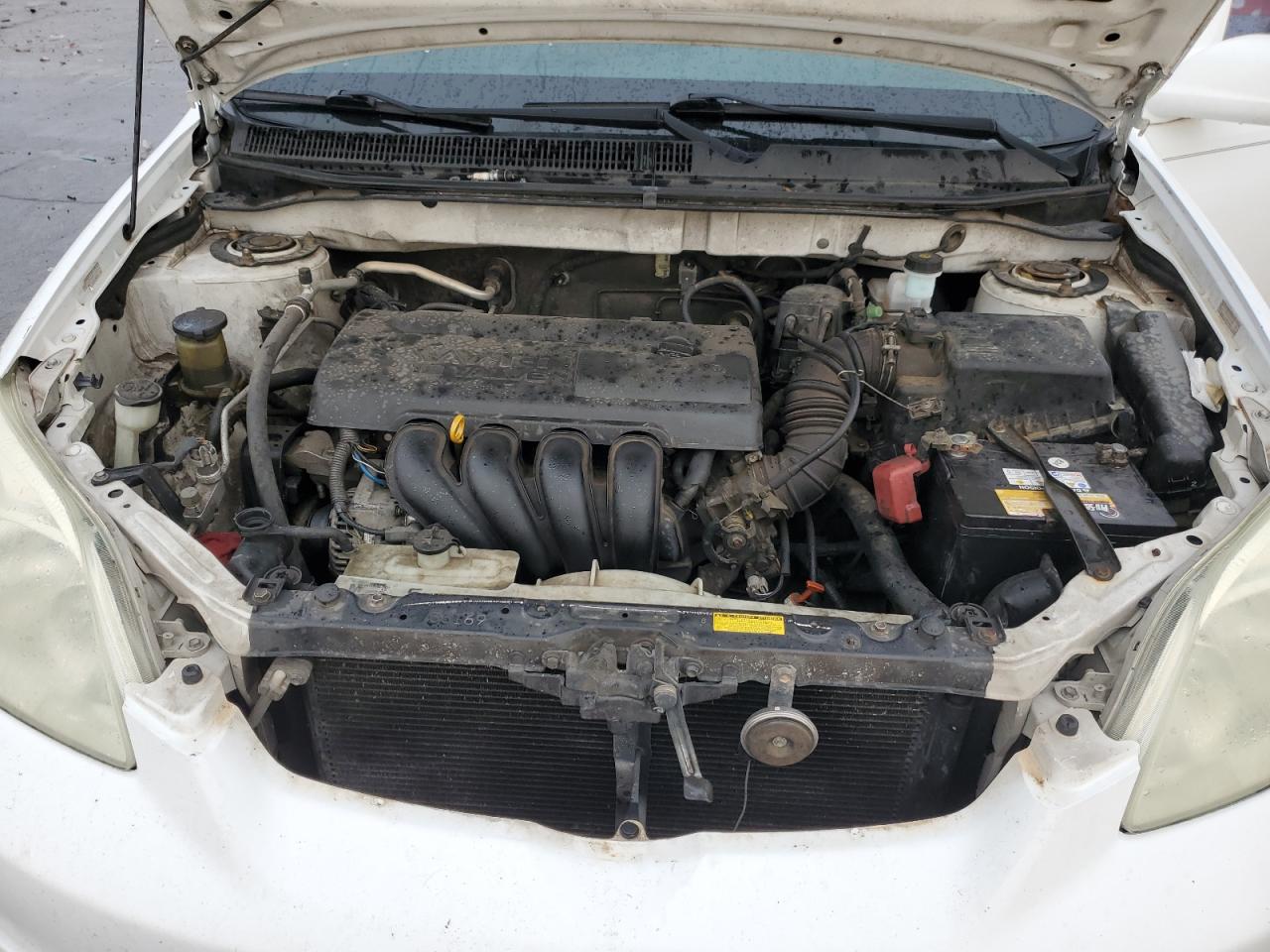 2003 Toyota Corolla VIN 2T1KR32EX3C055008 Copart auction photo, mechanical / front end damage thumbnail 11