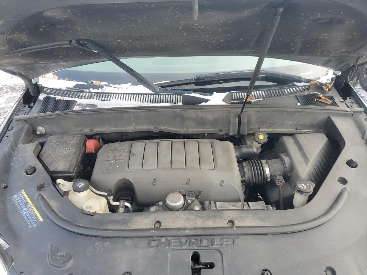 2009 Chevrolet Traverse VIN 1GNEV23D89S100597 Copart auction photo, rear end damage thumbnail 12