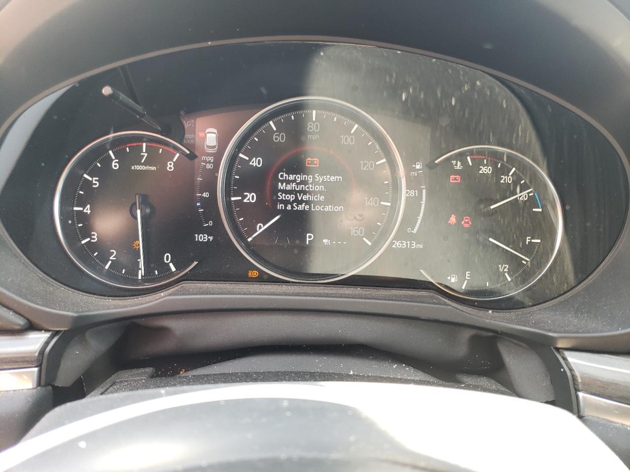 2022 Mazda CX-5 VIN JM3KFBEM0N1612576 Copart auction photo, all over damage thumbnail 9