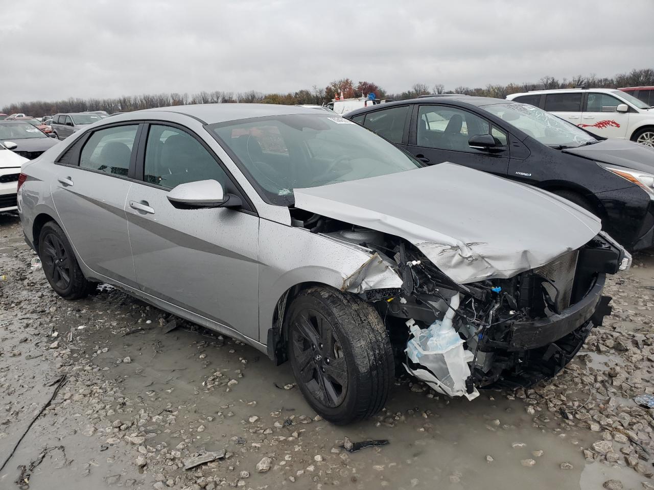 2022 Hyundai Elantra VIN 5NPLS4AG5NH085826 Copart auction photo, front end damage thumbnail 4