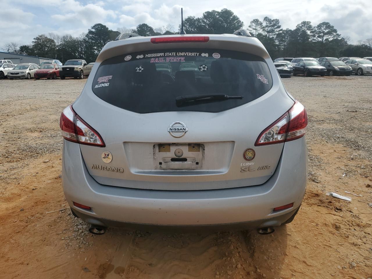 2012 Nissan Murano VIN JN8AZ1MW7CW220269 Copart auction photo, side damage thumbnail 6