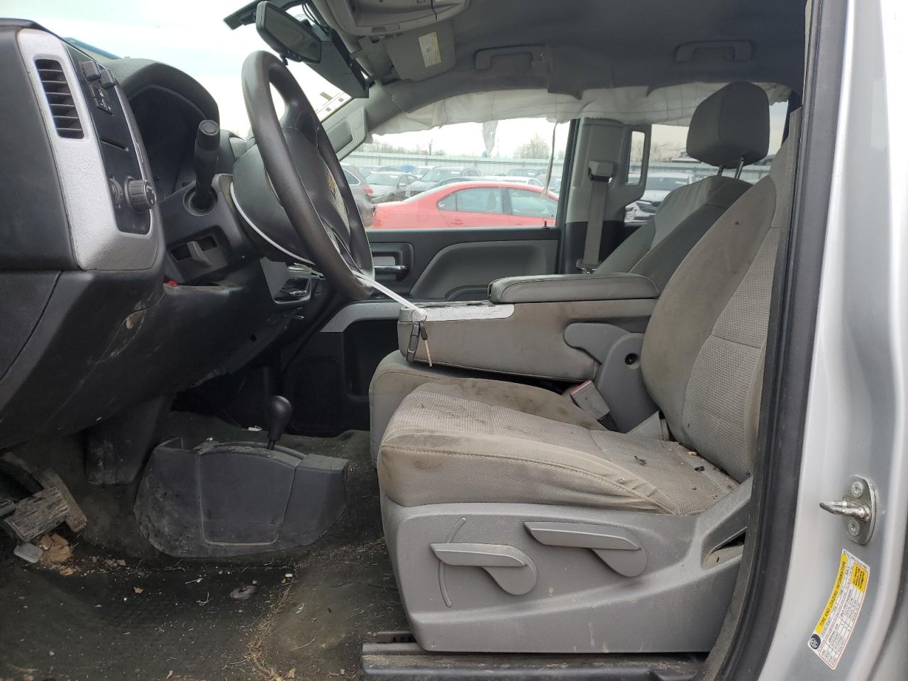 2016 Chevrolet Silverado VIN 1GCVKPEC7GZ321454 Copart auction photo, front end / side damage thumbnail 7