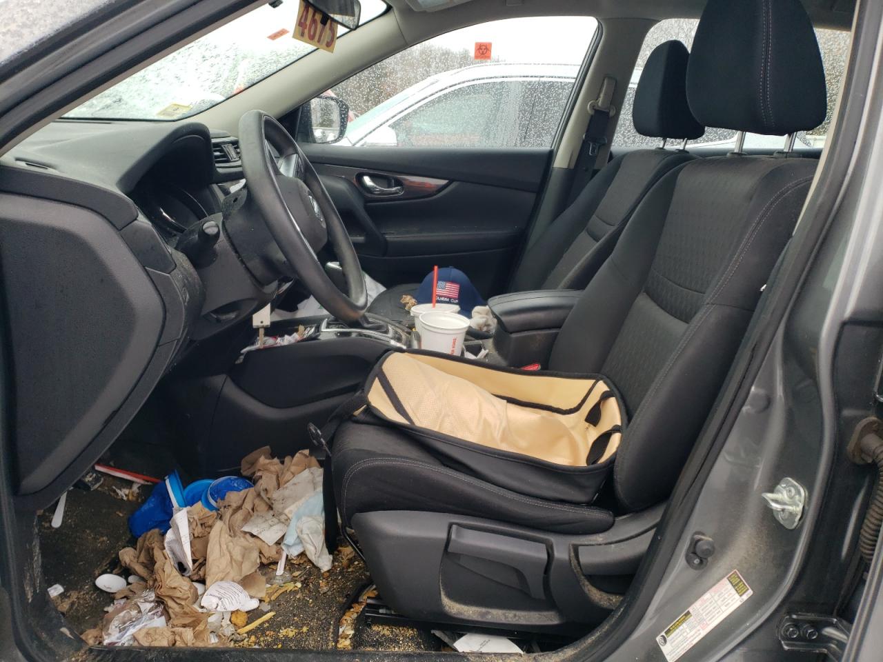 2018 Nissan Rogue VIN JN8AT2MV0JW313064 Copart auction photo, rear end / front end damage thumbnail 7