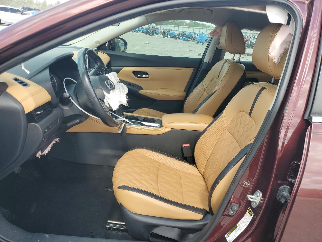 2021 Nissan Sentra VIN 3N1AB8CV7MY258695 Copart auction photo, front end damage thumbnail 7