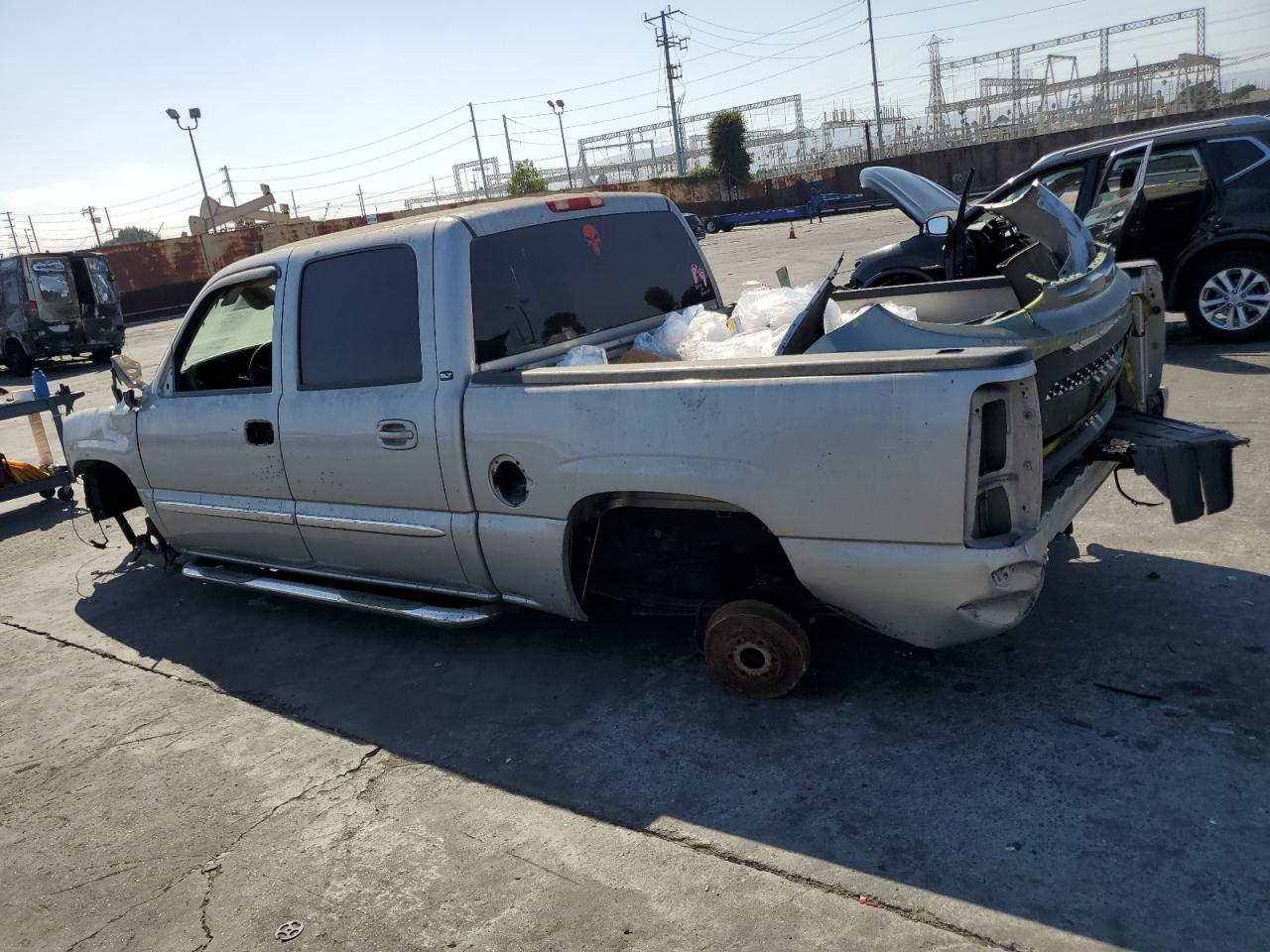 2006 GMC Sierra VIN 2GTEC13T361230220 Copart auction photo, stripped damage thumbnail 2