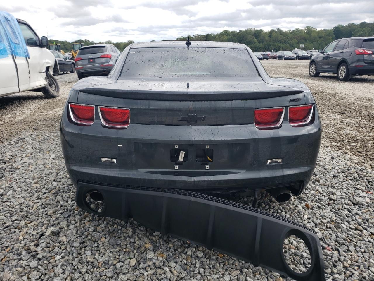 2013 Chevrolet Camaro VIN 2G1FJ1EJ7D9123071 Copart auction photo, front end / side damage thumbnail 6