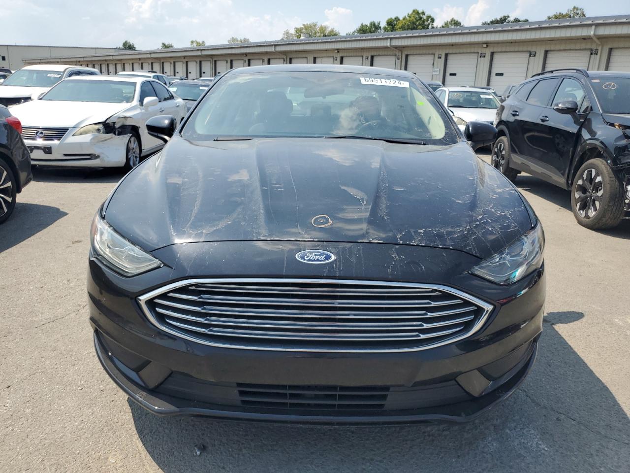 2017 Ford Fusion VIN 3FA6P0H77HR394976 Copart auction photo, rear end damage thumbnail 5