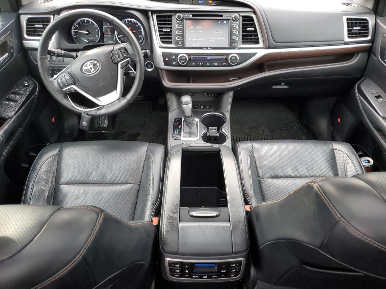 2015 Toyota Highlander VIN 5TDDKRFH5FS151323 Copart auction photo, undercarriage damage thumbnail 8