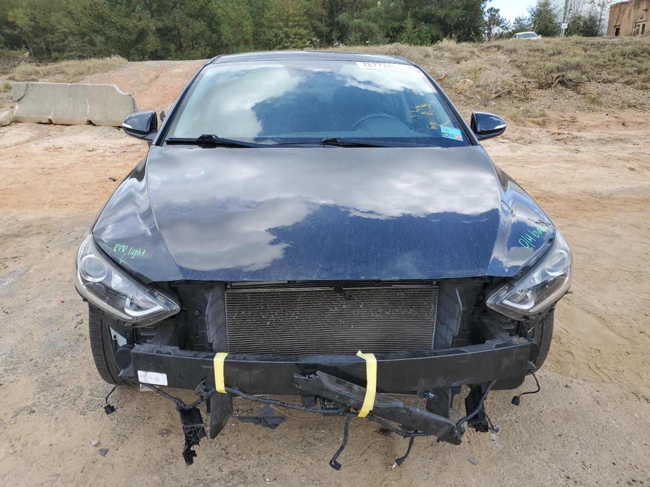 2017 Hyundai Elantra VIN 5NPD84LF8HH002949 Copart auction photo, front end damage thumbnail 5