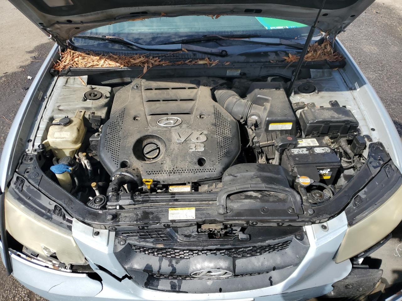 2008 Hyundai Sonata VIN 5NPET46F78H322407 Copart auction photo, front end damage thumbnail 11