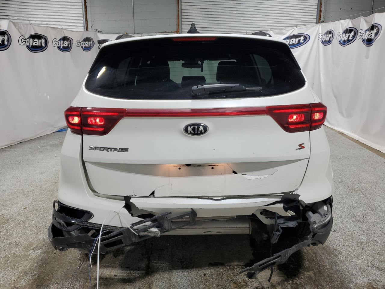 2020 KIA Sportage VIN KNDP63AC8L7792112 Copart auction photo, rear end / front end damage thumbnail 6