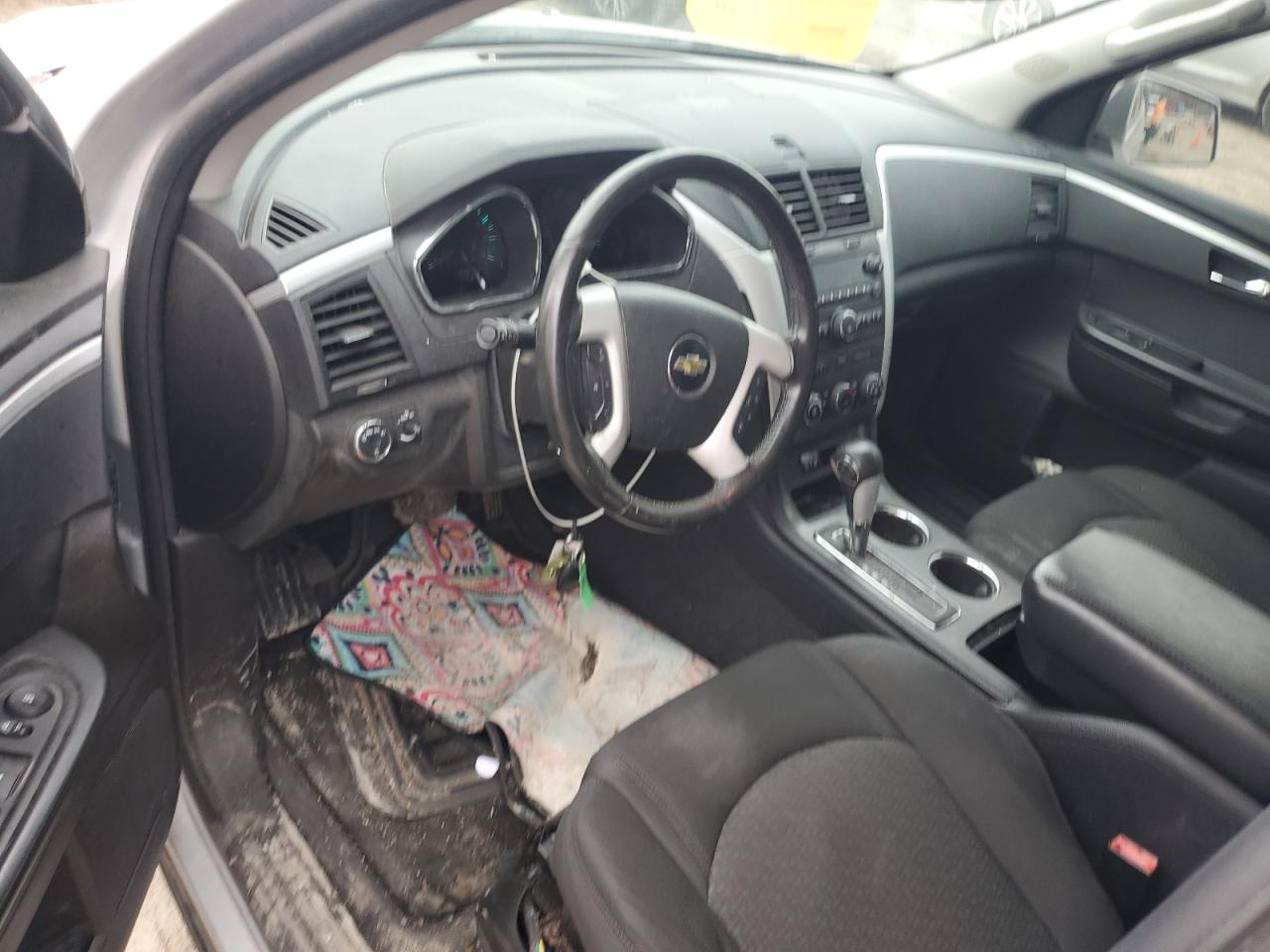 2012 Chevrolet Traverse VIN 1GNKRGED7CJ373366 Copart auction photo, side / front end damage thumbnail 8