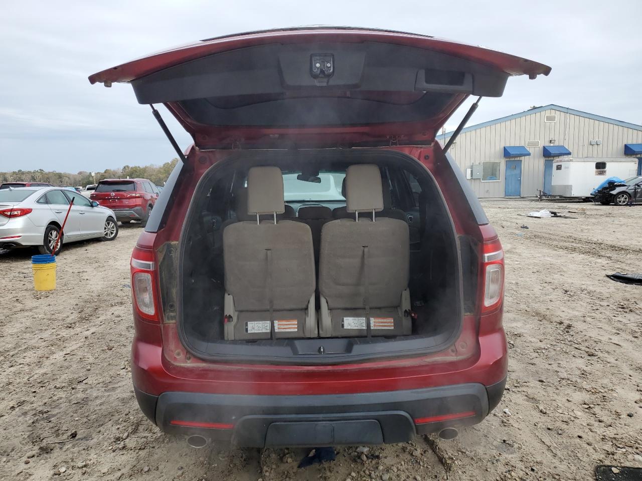 2014 Ford Explorer VIN 1FM5K7B81EGB45022 Copart auction photo, front end damage thumbnail 6