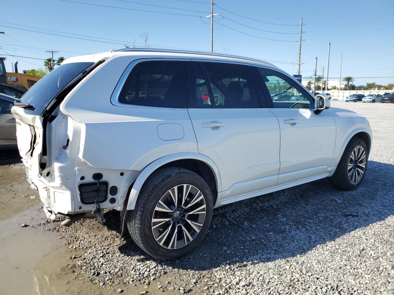 2022 Volvo XC90 VIN YV4102CK3N1871325 Copart auction photo, rear end damage thumbnail 3