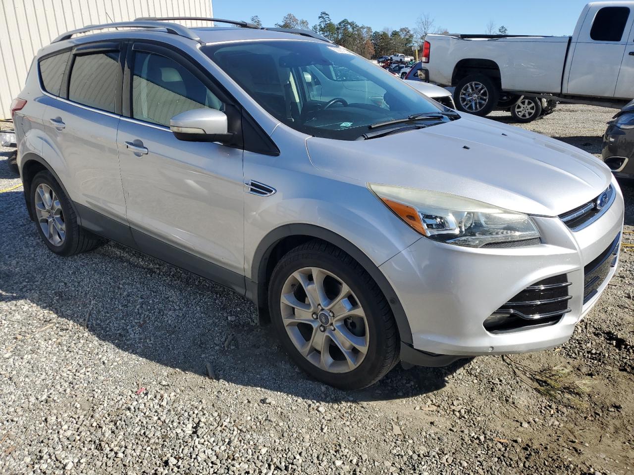 2015 Ford Escape VIN 1FMCU0J93FUB86077 Copart auction photo, side damage thumbnail 4