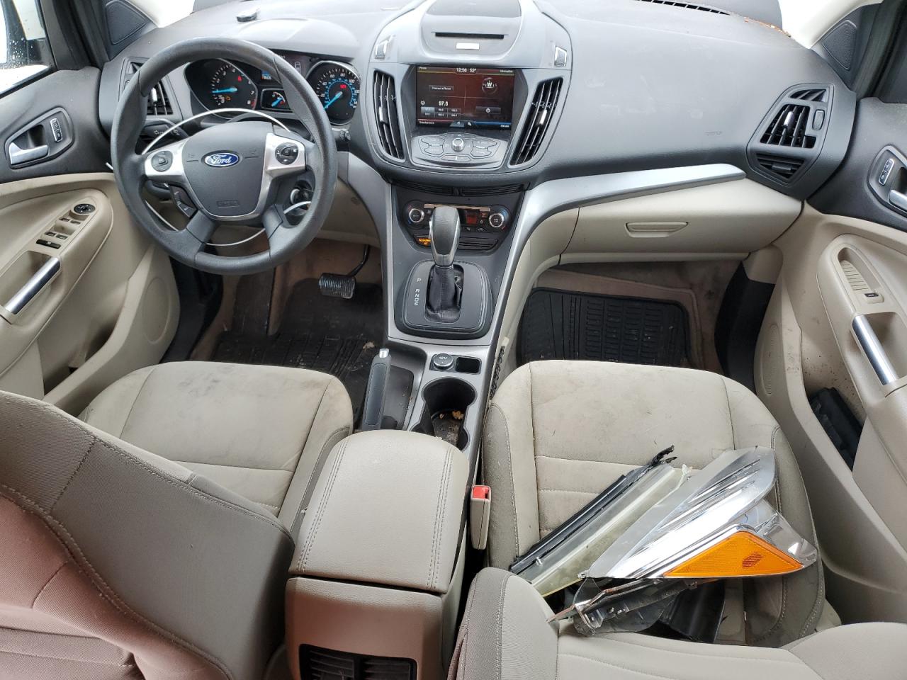 2015 Ford Escape VIN 1FMCU9GX8FUC28625 Copart auction photo, front end damage thumbnail 8