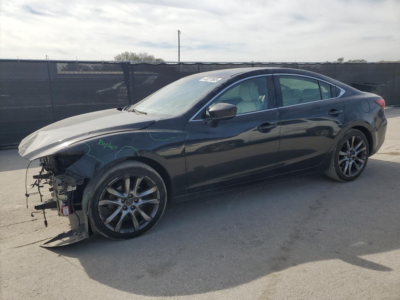 2017 Mazda 6 VIN JM1GL1X51H1129173