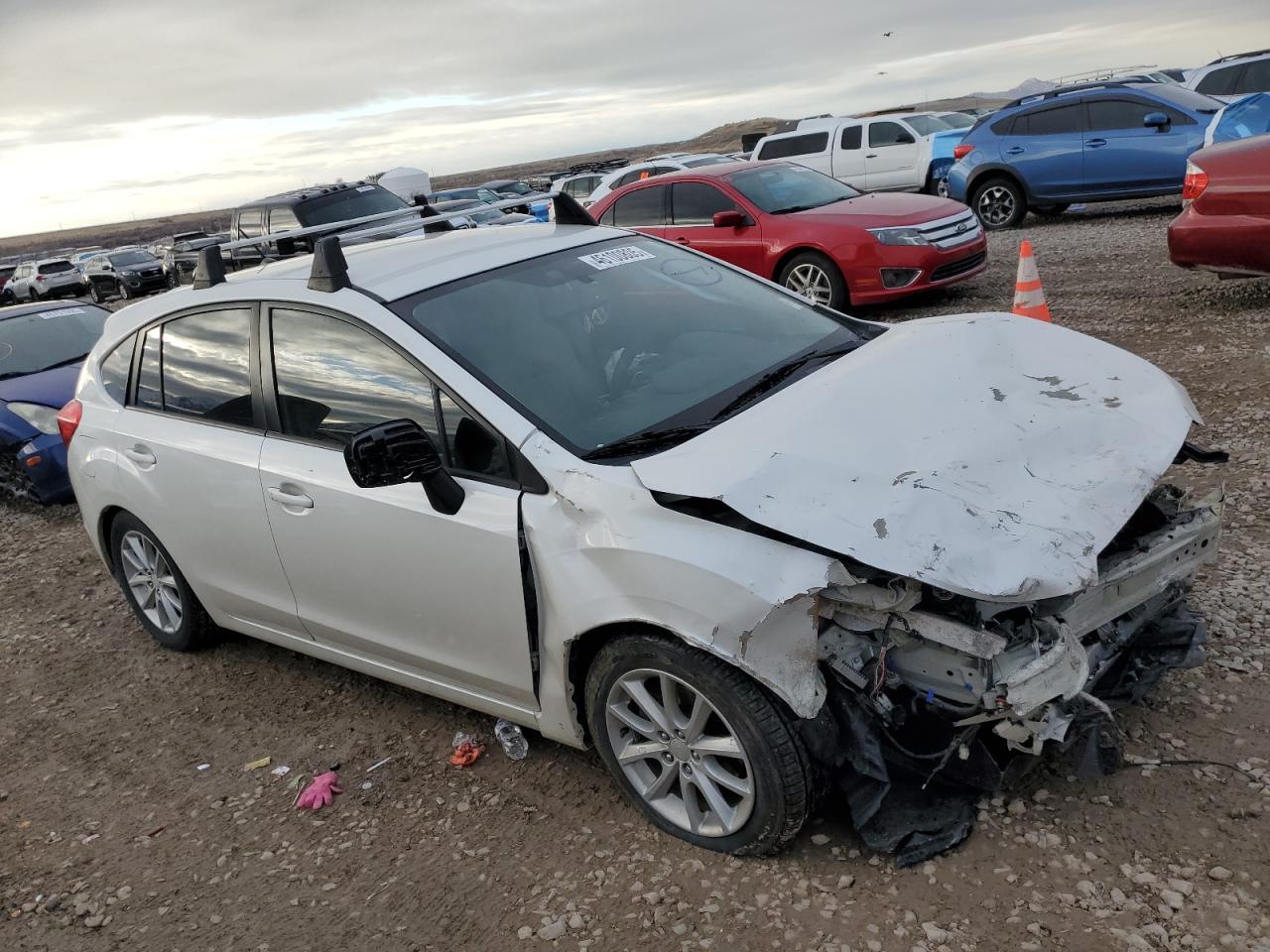 2014 Subaru Impreza VIN JF1GPAC62E8230623 Copart auction photo, front end damage thumbnail 4