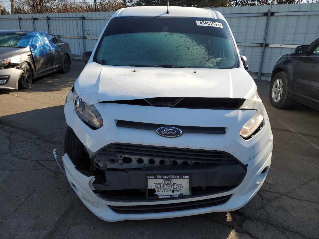 2016 Ford Transit VIN NM0LS7F71G1236369 Copart auction photo, front end damage thumbnail 5