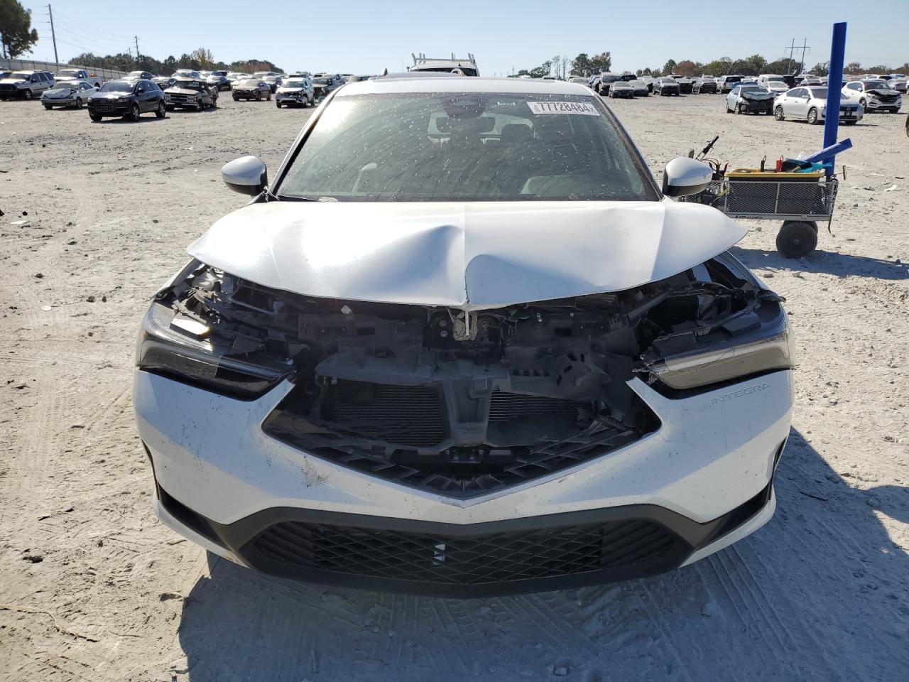 2023 Acura Integra VIN 19UDE4H21PA016634 Copart auction photo, front end / rear end damage thumbnail 5