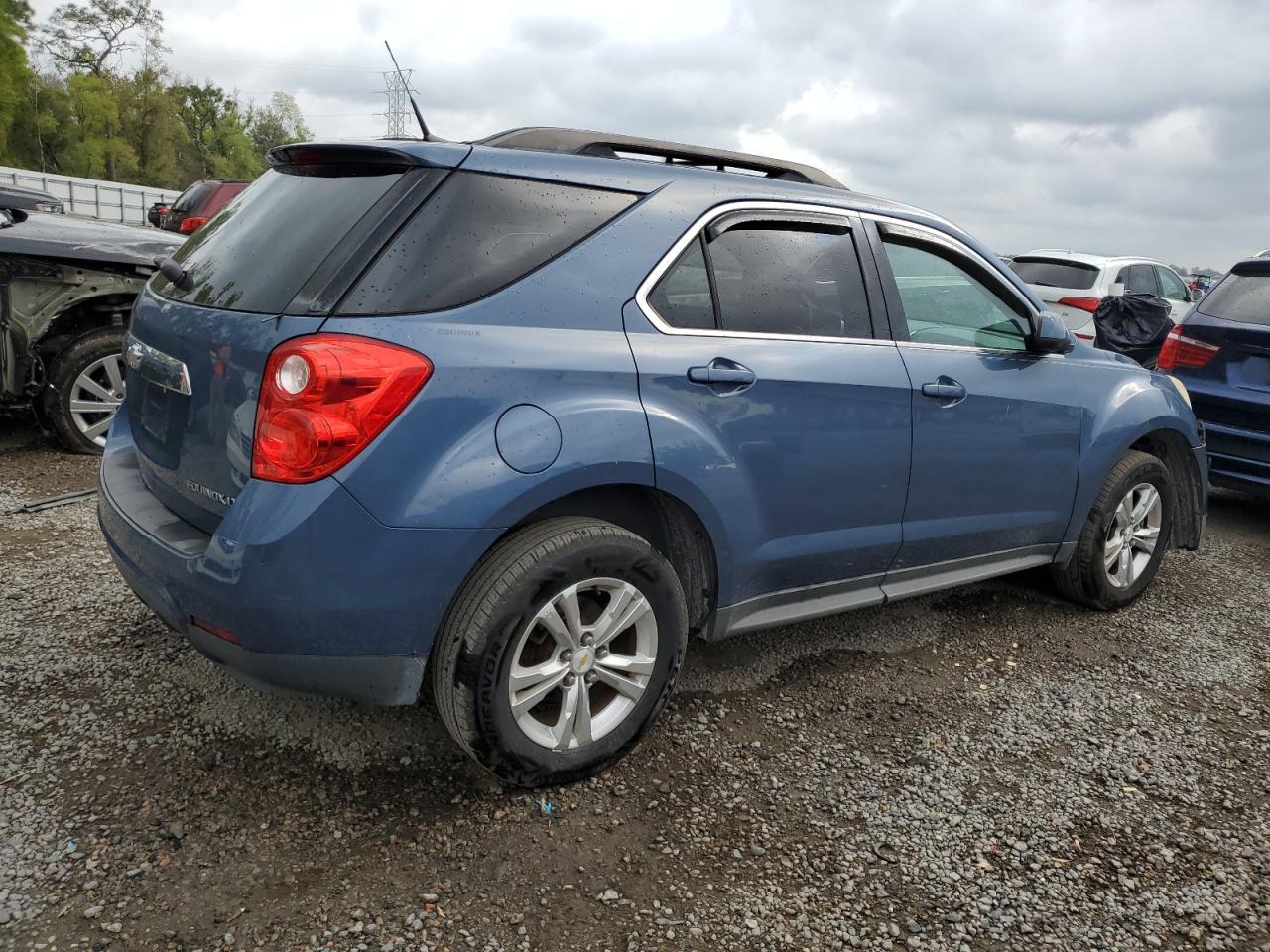 2011 Chevrolet Equinox VIN 2CNALDEC9B6275488 Copart auction photo, front end / side damage thumbnail 3