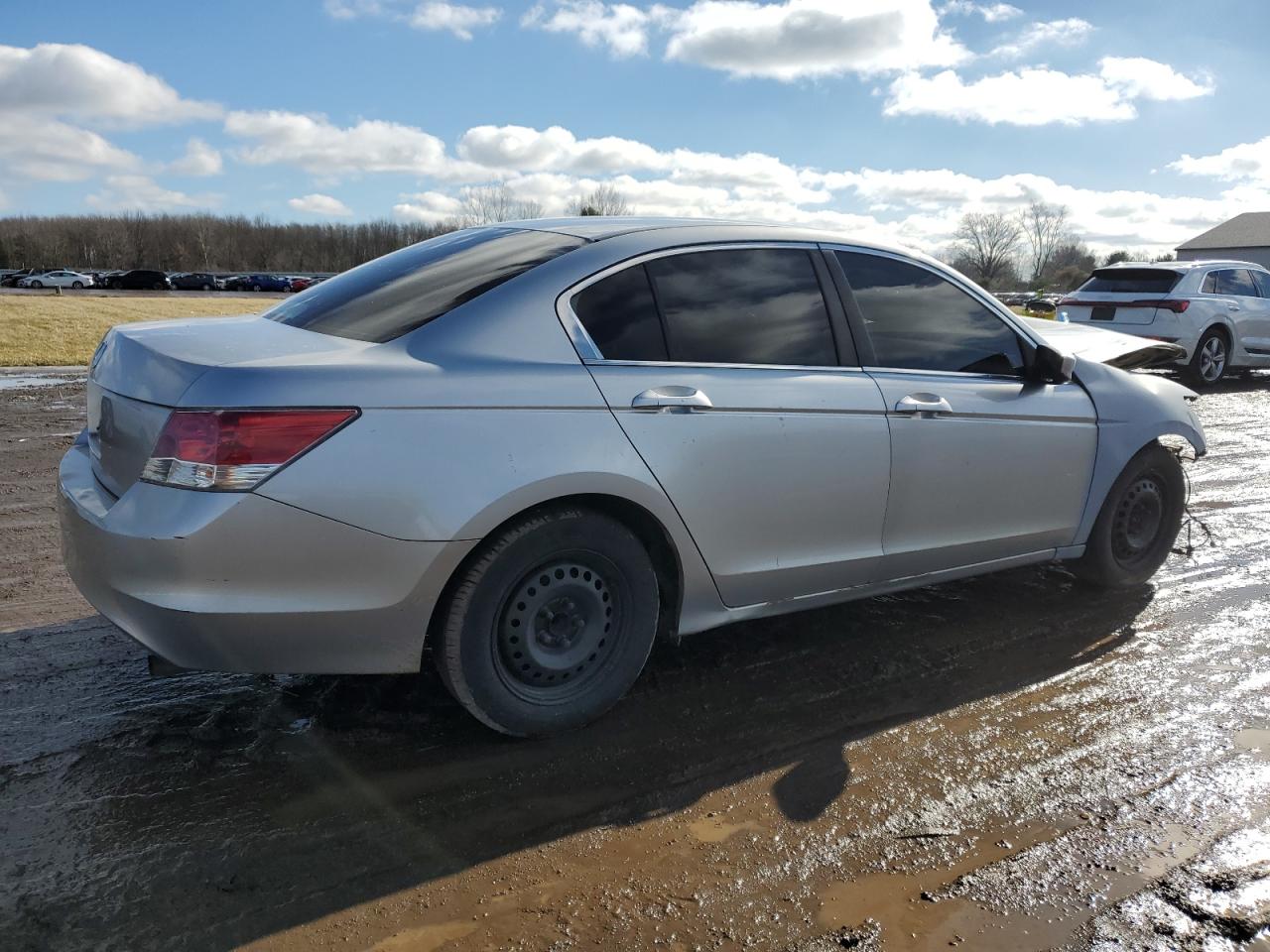 2008 Honda Accord VIN 1HGCP26318A104543 Copart auction photo, front end / rear end damage thumbnail 3