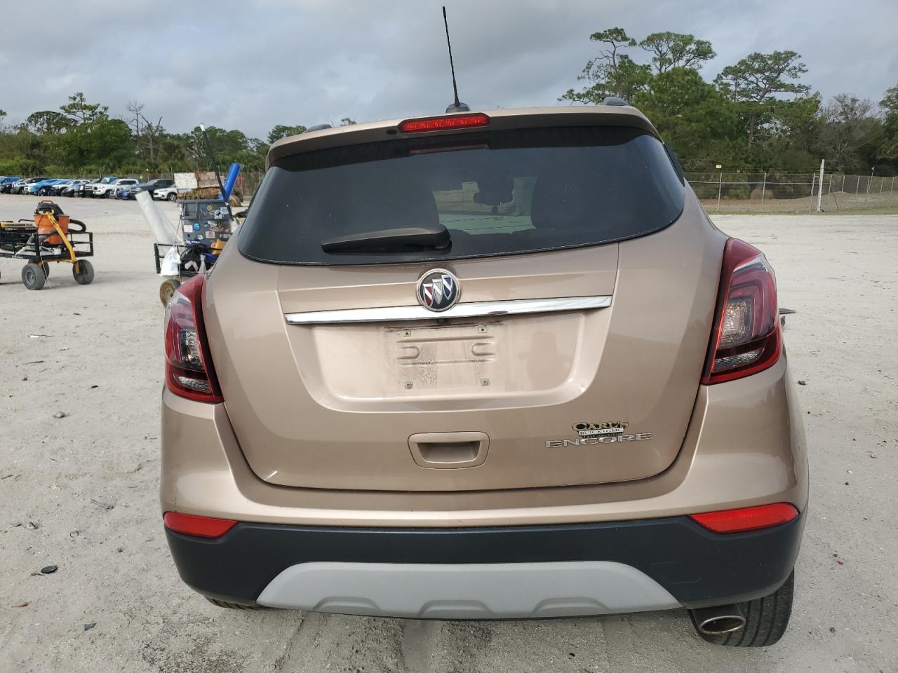 2019 Buick Encore VIN KL4CJASB9KB925148 Copart auction photo, undercarriage / side damage thumbnail 6