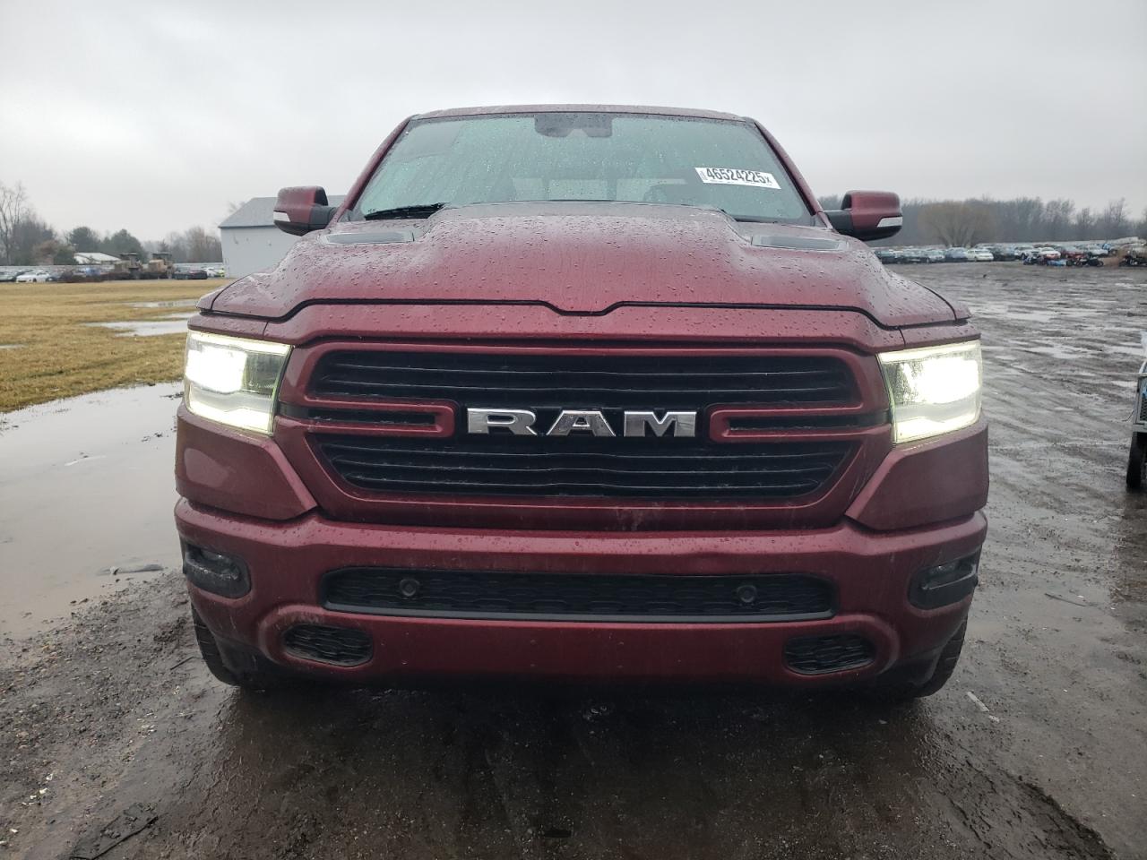 2021 RAM 1500 VIN 1C6SRFJT4MN793734 Copart auction photo, rear end damage thumbnail 5
