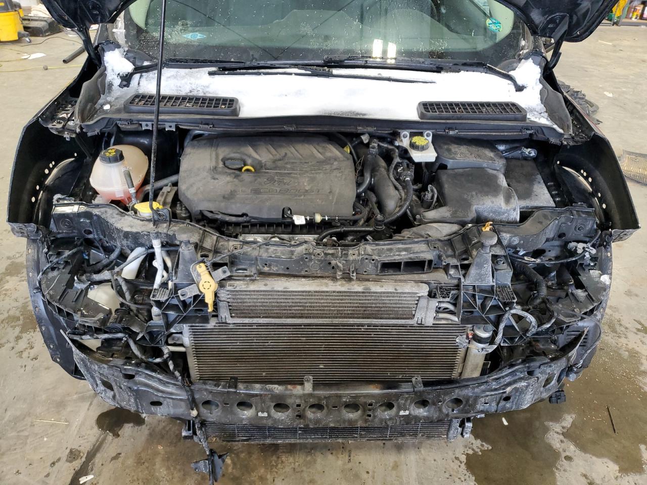 2018 Ford Escape VIN 1FMCU9GD6JUC53652 Copart auction photo, front end damage thumbnail 12