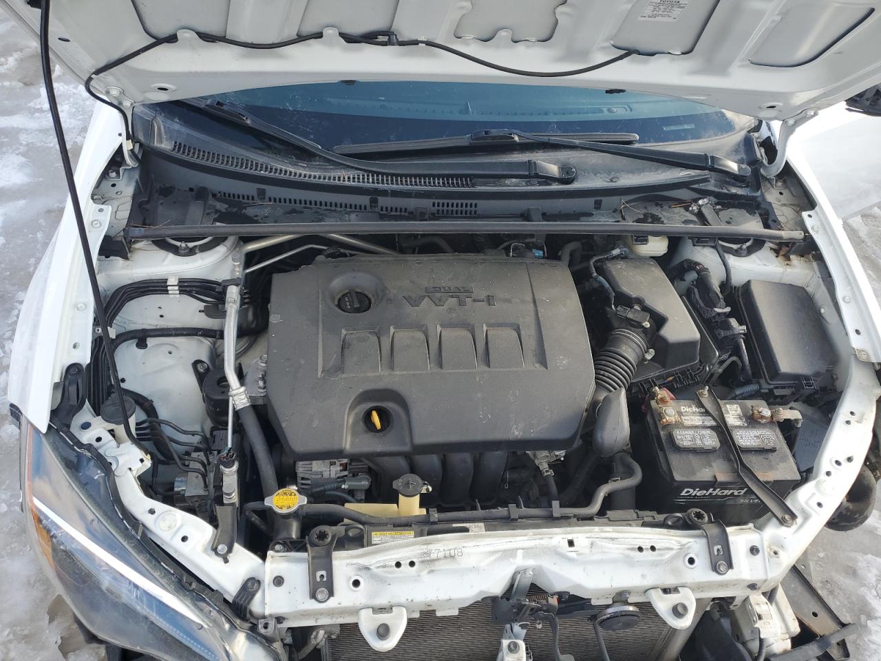 2017 Toyota Corolla VIN 2T1BURHE1HC746461 Copart auction photo, all over damage thumbnail 11