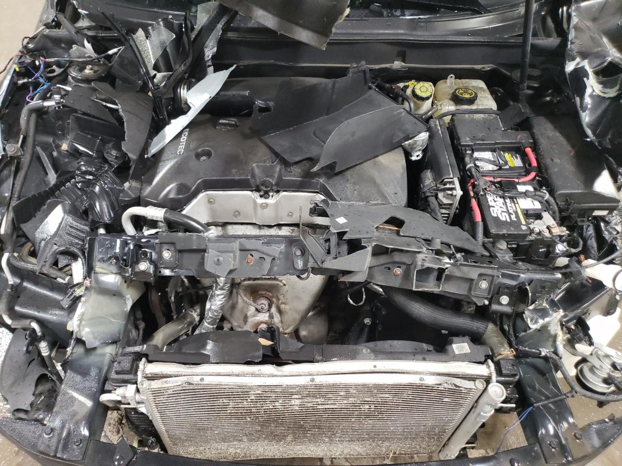 2015 Chevrolet Malibu VIN 1G11F5SL7FF229765 Copart auction photo, front end / side damage thumbnail 11
