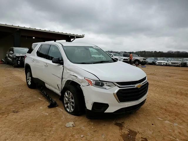 2021 Chevrolet Traverse VIN 1GNERFKW0MJ131873 Copart auction photo, front end / side damage thumbnail 14