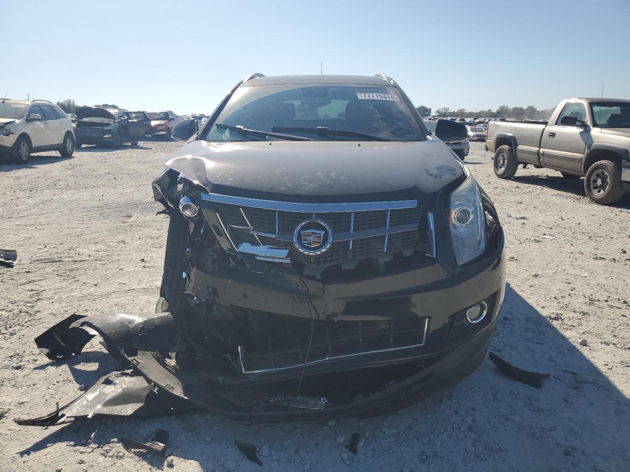 2012 Cadillac SRX VIN 3GYFNBE37CS612309 Copart auction photo, all over damage thumbnail 5