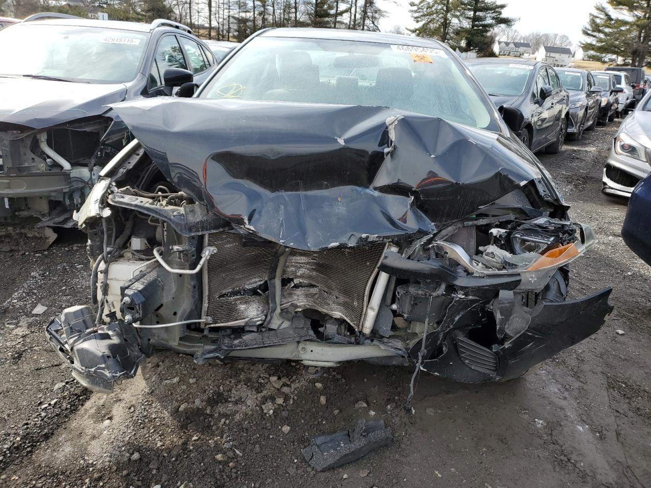 2016 Toyota Corolla VIN 2T1BURHEXGC678692 Copart auction photo, front end / minor dent/scratches damage thumbnail 5