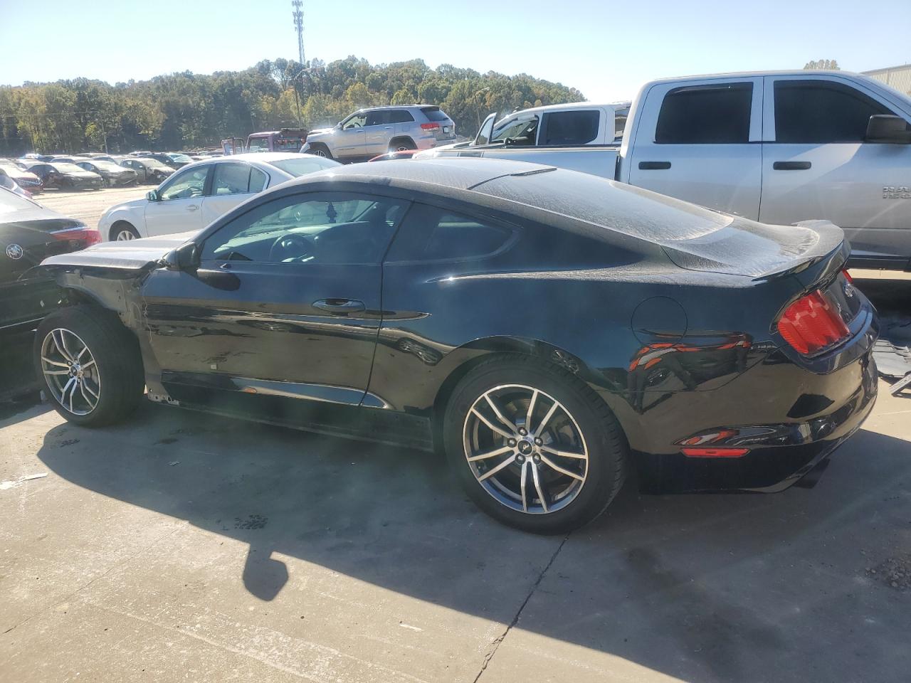 2017 Ford Mustang VIN 1FA6P8CF9H5276721 Copart auction photo, stripped damage thumbnail 2