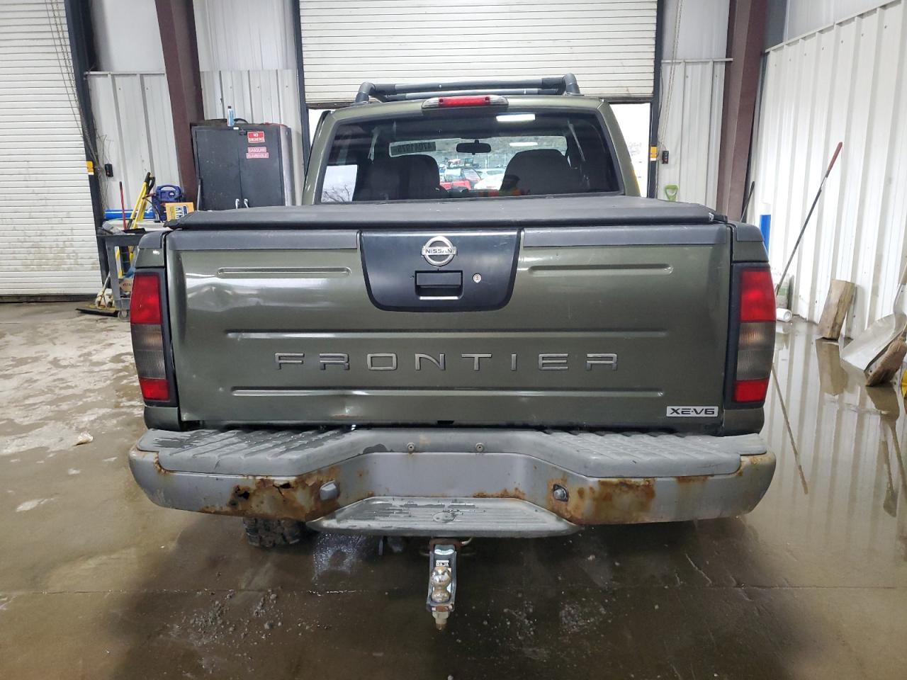 2003 Nissan Navara (Frontier) VIN 1N6ED27Y43C461932 Copart auction photo, side / front end damage thumbnail 6