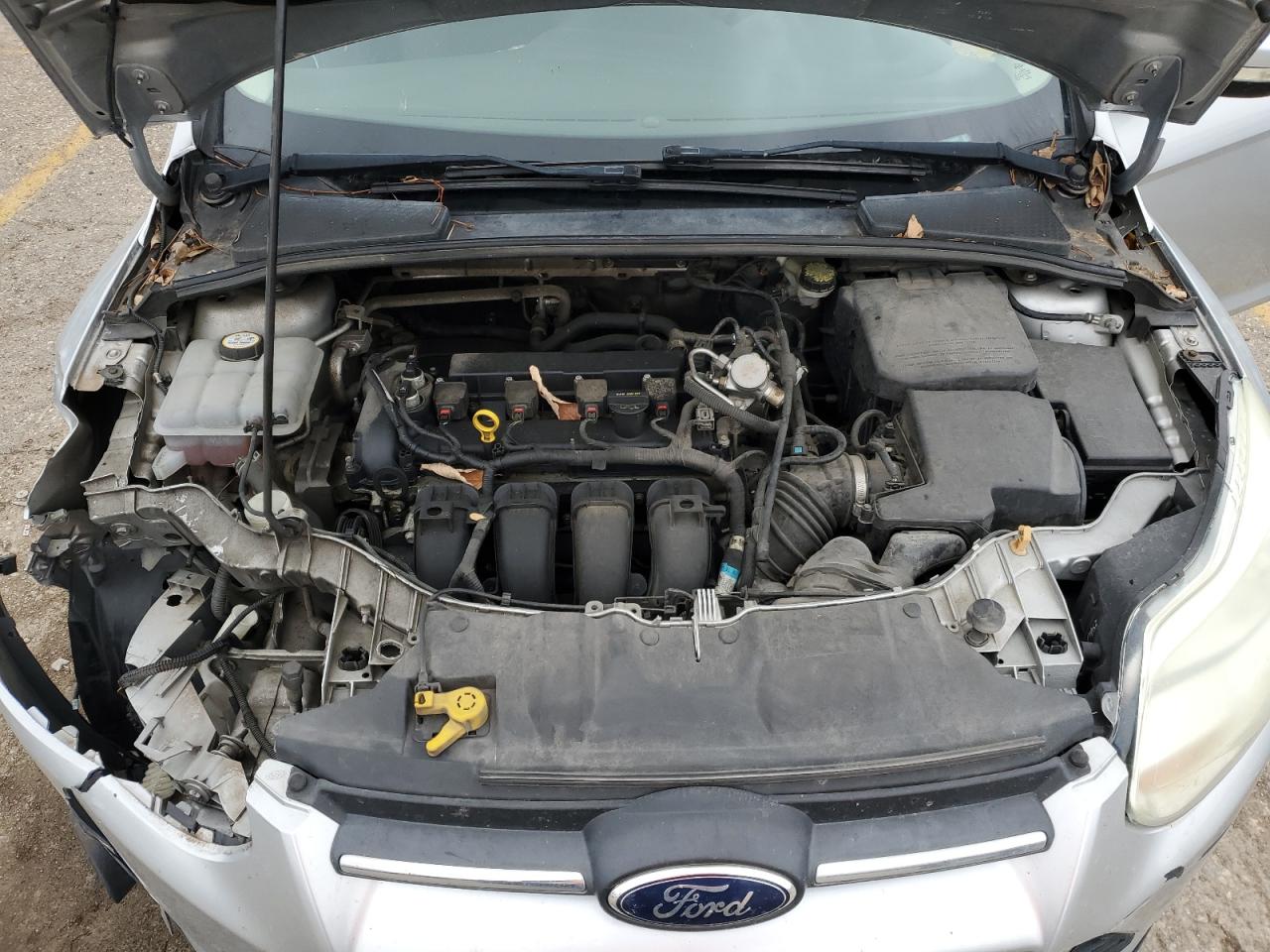 2014 Ford Focus VIN 1FADP3F28EL126688 Copart auction photo, all over damage thumbnail 11