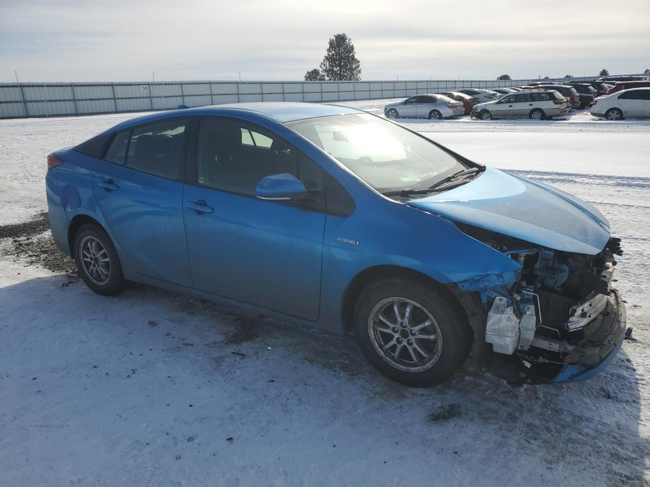 2019 Toyota Prius VIN JTDL9RFU8K3007099 Copart auction photo, front end damage thumbnail 4