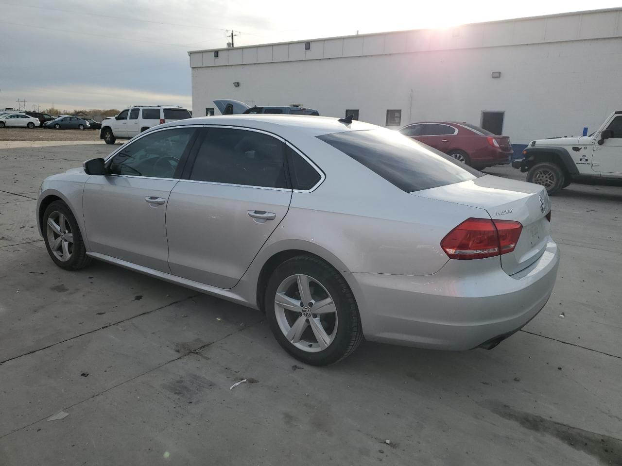 2015 Volkswagen Passat VIN 1VWAS7A38FC079423 Copart auction photo, side damage thumbnail 2